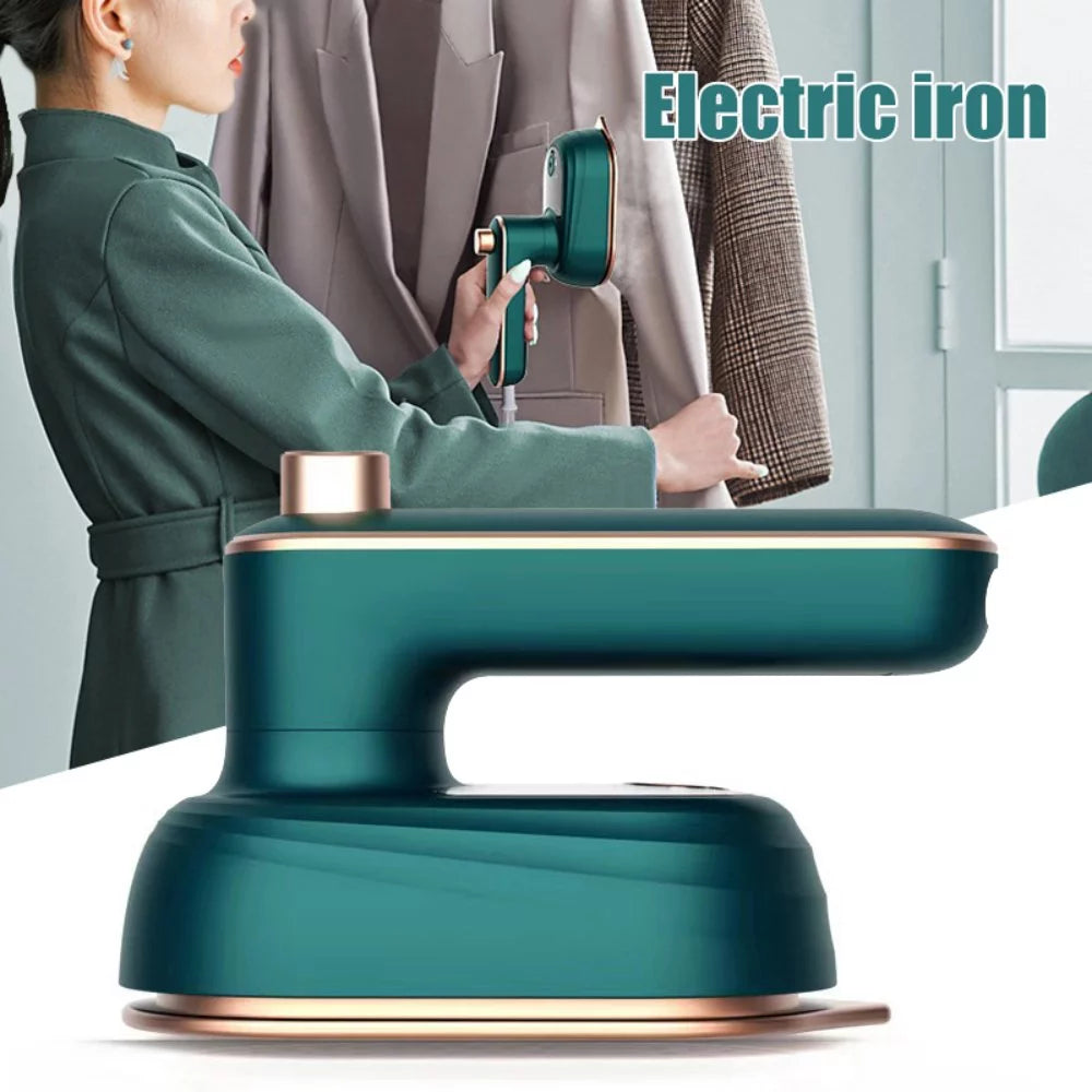 Portable Steam Iron ,Handheld Garment Steamer Fast Heat Wet and Dry Dual Use for Fabric Clothes Home and Travel