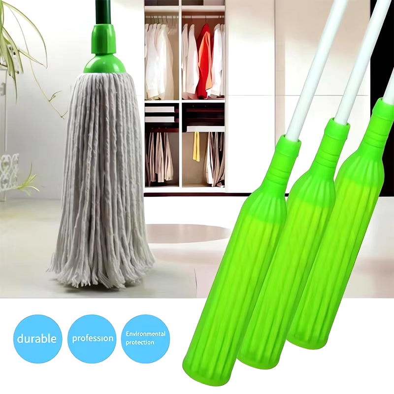 2-In-1 Hand-Washing Self-Rotating Mop Household Floor Rotary Dewater Mop Dry-Wet Dual-Purpose Household Mop Absorbent Clean Tool